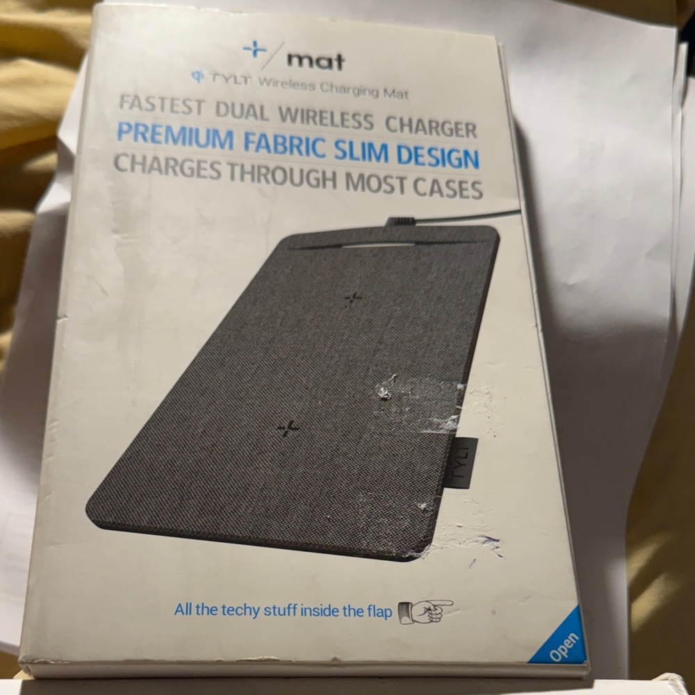 Wireless Charging Mat - Black